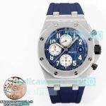 Swiss 3126 Reissue OMF Audemars Piguet Royal Oak 26239 Blue Dial Chronograph Watch 